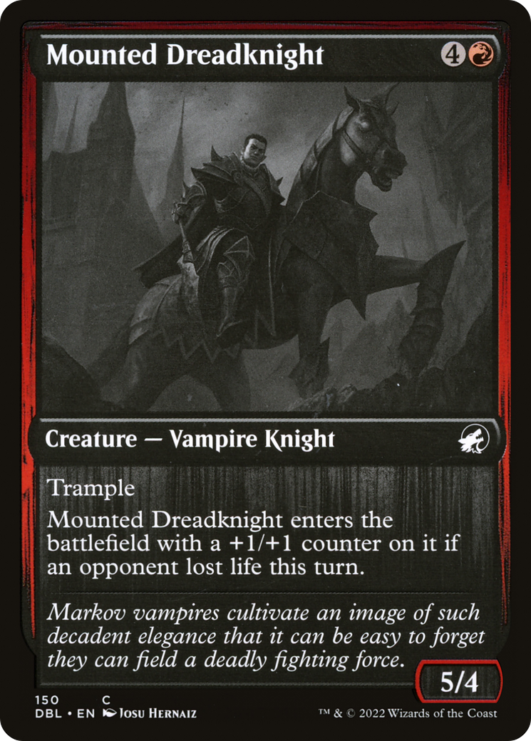 Mounted Dreadknight [Innistrad: Double Feature]-1