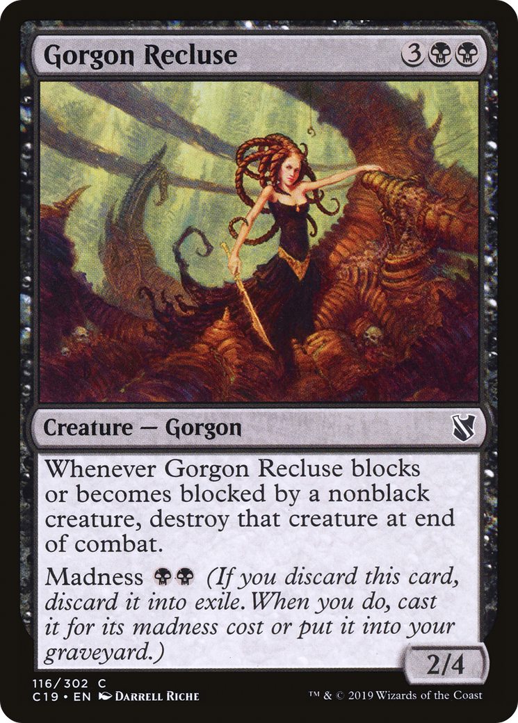 Gorgon Recluse [Commander 2019]-1