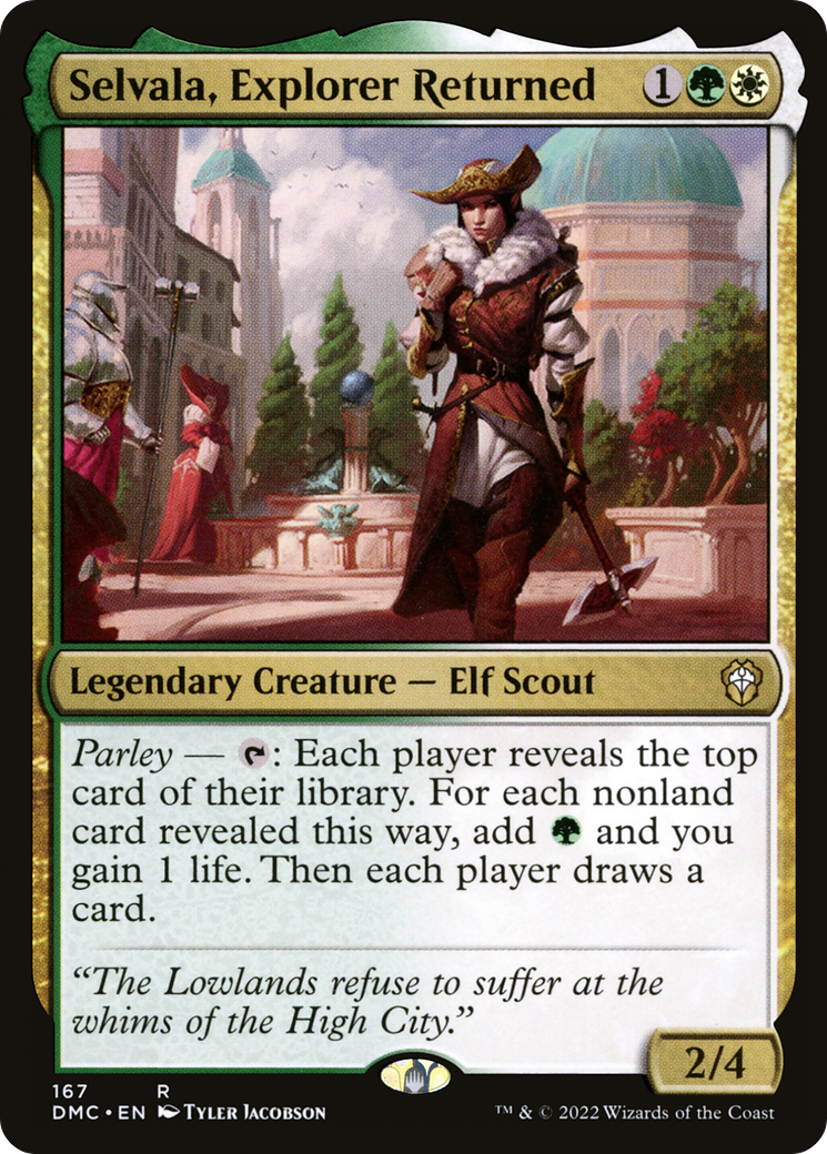 Selvala, Explorer Returned [Dominaria United Commander]-1