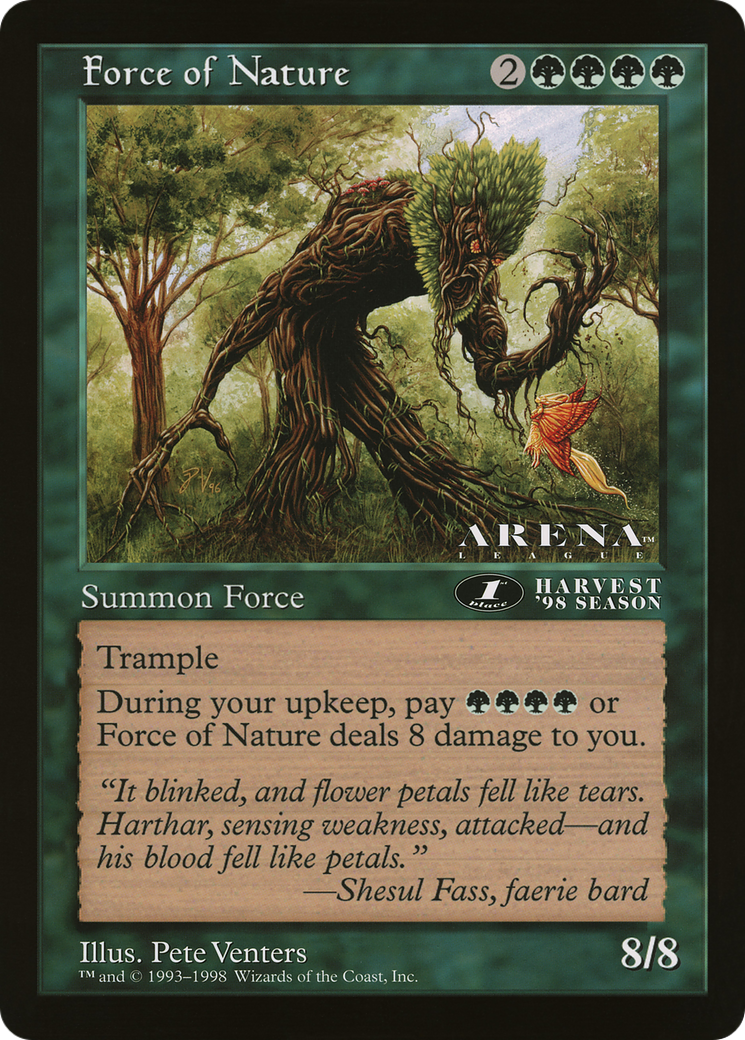 Force of Nature (OLEP-052) - Oversized League Prizes-1