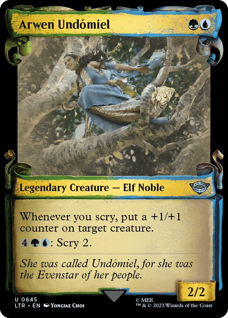 Arwen Undomiel [The Lord of the Rings: Tales of Middle-Earth Showcase Scrolls]-1