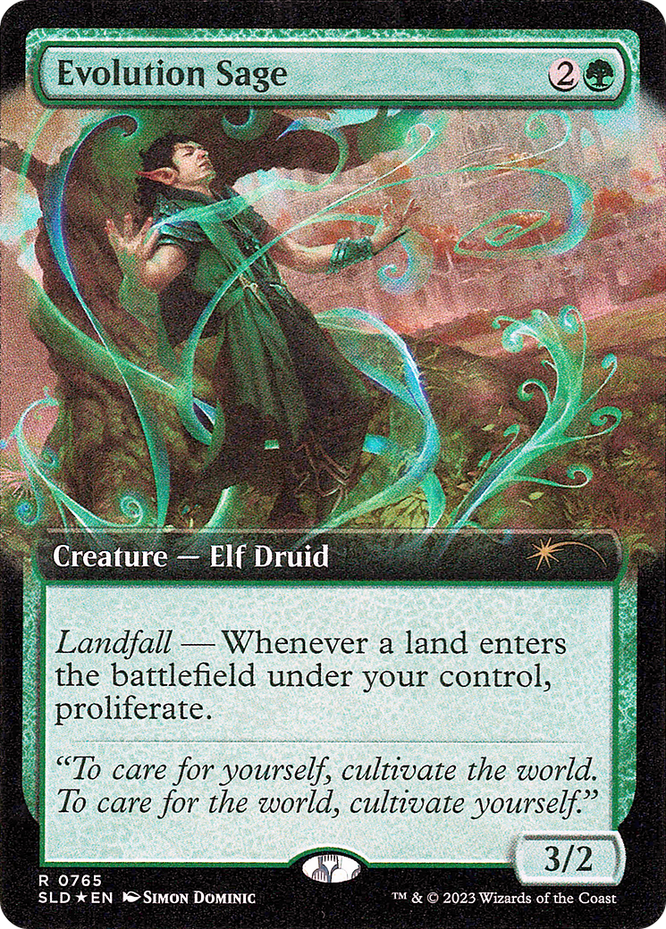 Evolution Sage (Extended Art) [Secret Lair Drop Series]-1