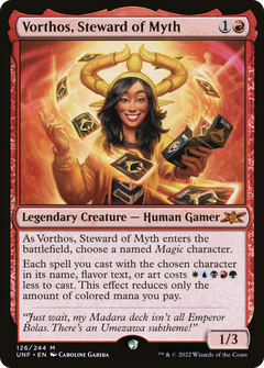 Vorthos, Steward of Myth (UNF-126) - Unfinity-1