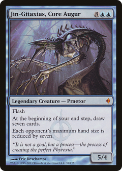 Jin-Gitaxias, Core Augur [New Phyrexia]-1