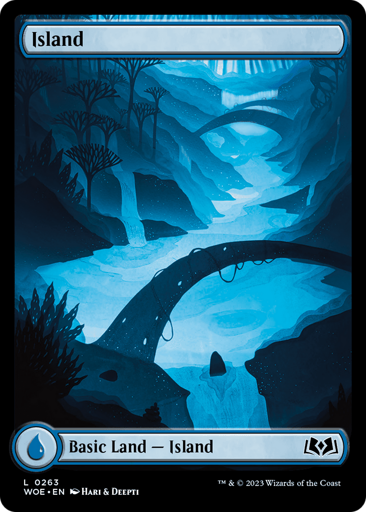 Island (263) (Full-Art) [Wilds of Eldraine]-1
