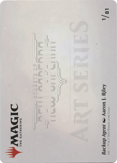 Backup Agent // Backup Agent (ASNC-001) - New Capenna Art Series (Borderless)-2