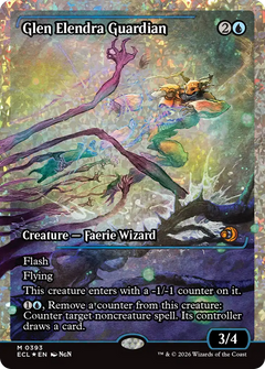 Glen Elendra Guardian (0393) (Showcase) (Fracture Foil) [Lorwyn Eclipsed]-1