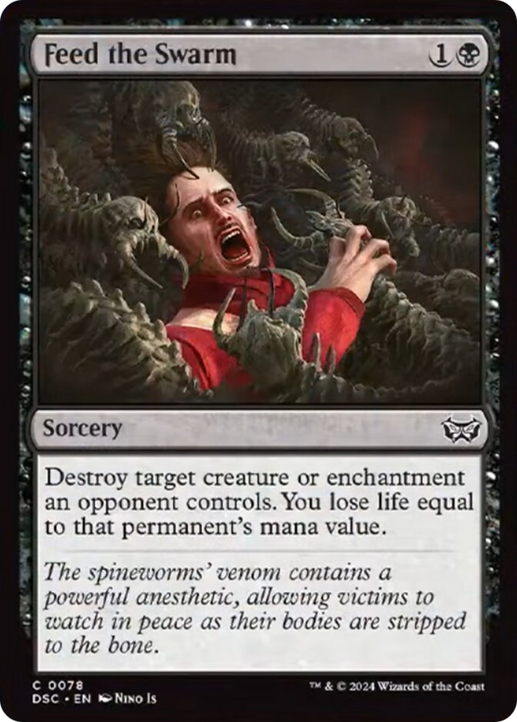 Feed the Swarm [Duskmourn: House of Horror Commander]-1