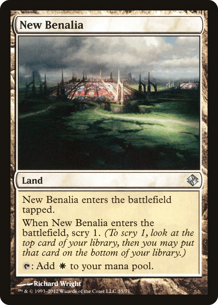New Benalia [Duel Decks: Venser vs. Koth]-1