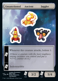 Unsanctioned Ancient Juggler [Unfinity Stickers]-1