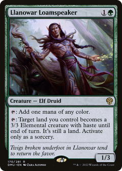 Llanowar Loamspeaker [Dominaria United]-1