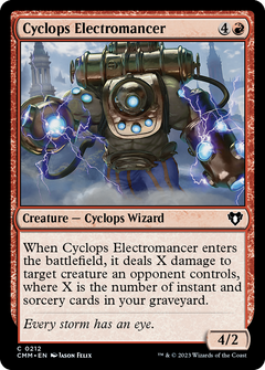 Cyclops Electromancer [Commander Masters]-1