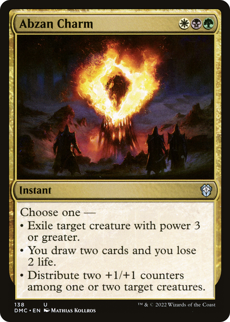 Abzan Charm [Dominaria United Commander]-1