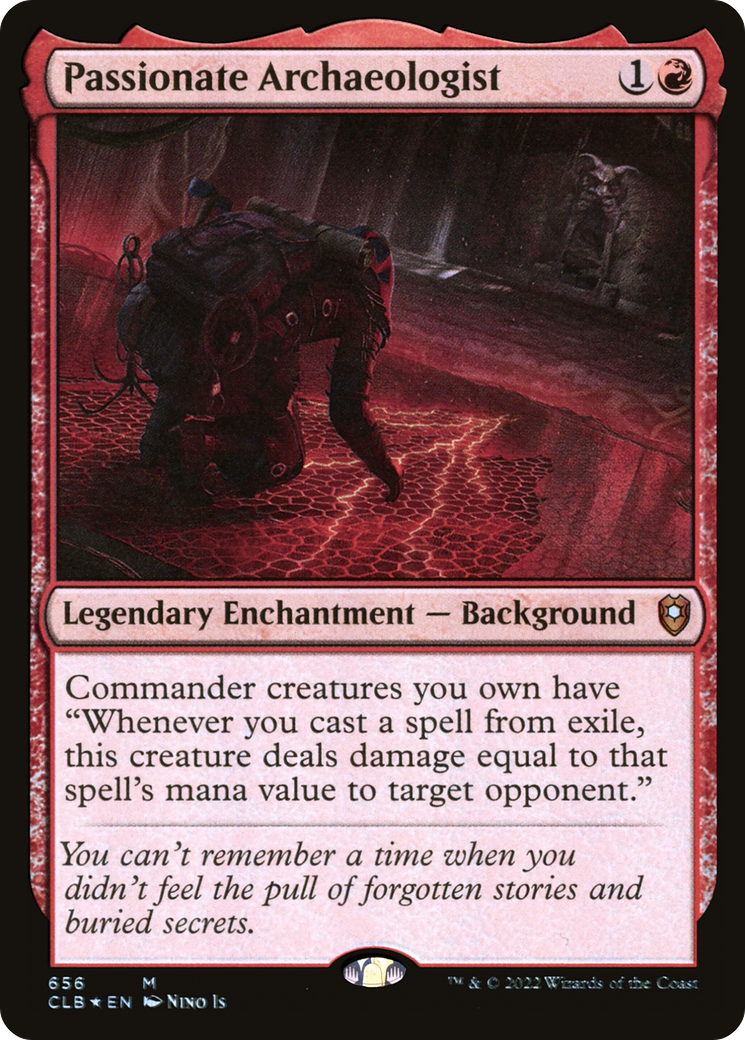 Passionate Archaeologist [Commander Legends: Battle for Baldur's Gate]-1