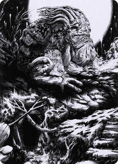Grolnok, the Omnivore // Grolnok, the Omnivore (AVOW-077) - Crimson Vow Art Series (Borderless)-3