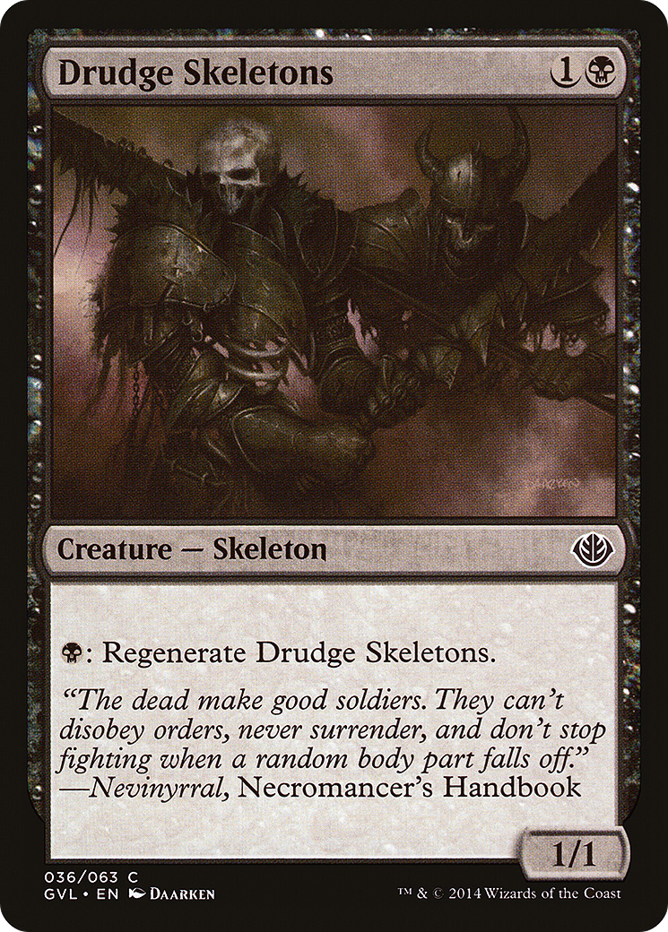 Drudge Skeletons (Garruk vs. Liliana) [Duel Decks Anthology]-1