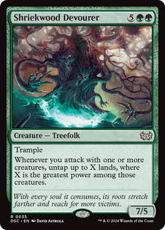 Shriekwood Devourer [Duskmourn: House of Horror Commander]-1