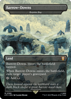 Barrow-Downs - Bojuka Bog (Surge Foil Realms and Relics) [The Lord of the Rings: Tales of Middle-Earth Commander]-1