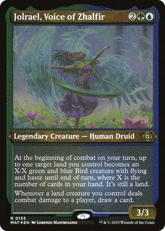 Jolrael, Voice of Zhalfir (MAT-133) - March of the Machine: The Aftermath Etched Foil-1