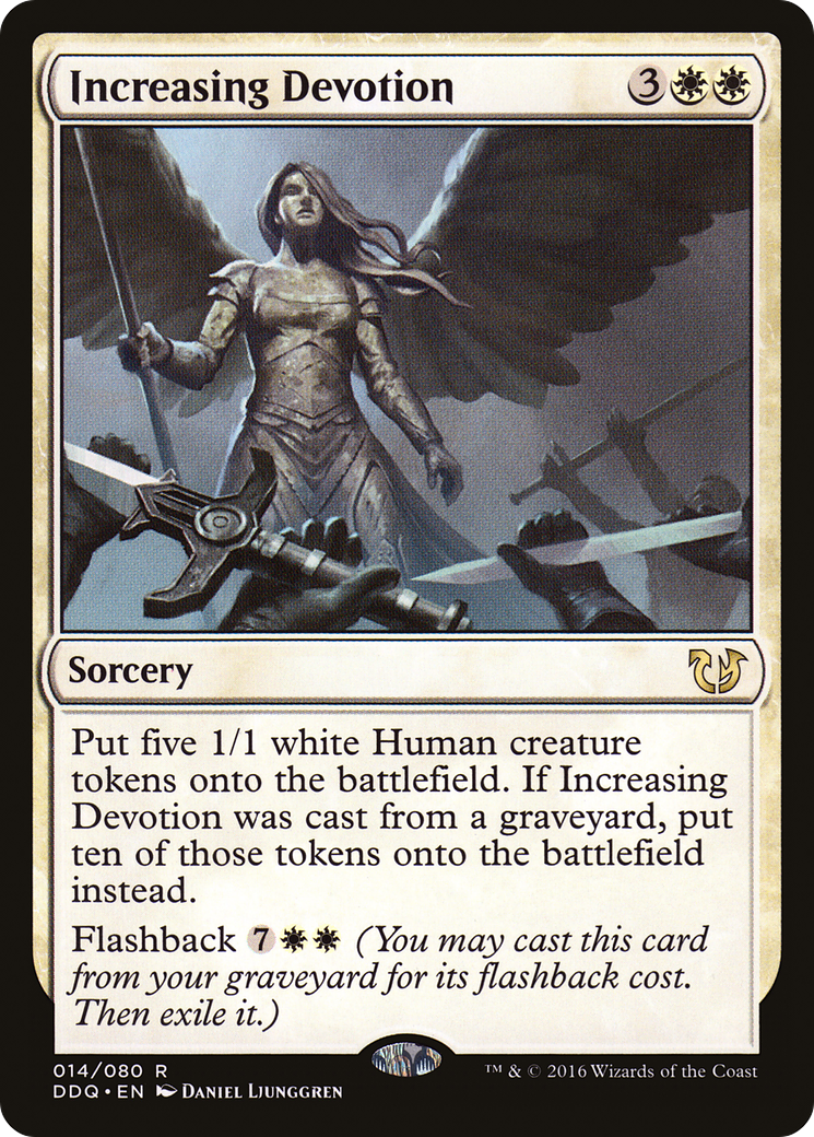 Increasing Devotion [Duel Decks: Blessed vs. Cursed]-1