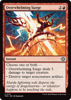 Overwhelming Surge [Tarkir: Dragonstorm]-1