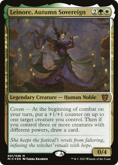 Leinore, Autumn Sovereign [Innistrad: Midnight Hunt Commander]-1