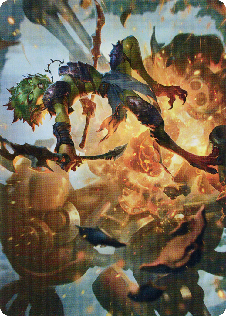 Argothian Sprite // Argothian Sprite (ABRO-023) - The Brothers' War Art Series (Borderless) Foil-1