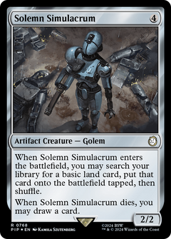 Solemn Simulacrum (Surge Foil) [Fallout]-1