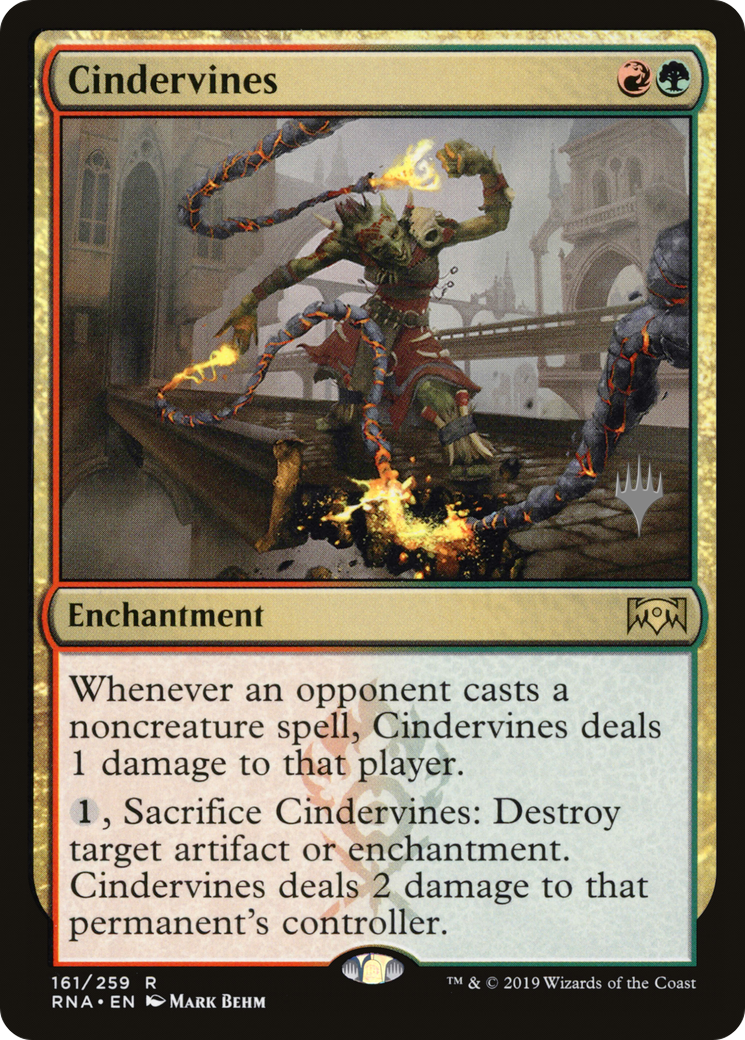 Cindervines (Promo Pack) [Ravnica Allegiance Promos]-1