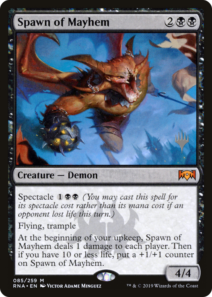 Spawn of Mayhem (Promo Pack) [Ravnica Allegiance Promos]-1