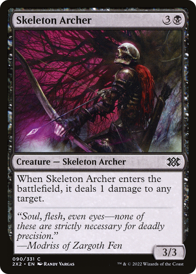 Skeleton Archer [Double Masters 2022]-1