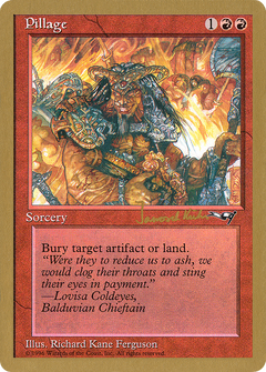 Pillage - 1997 Janosch Kuhn (ALL) (WCD-) - World Championship Decks 1997-1