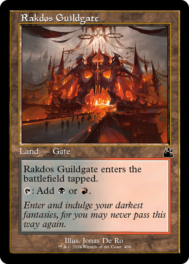 Rakdos Guildgate (Retro Frame) [Ravnica Remastered]-1