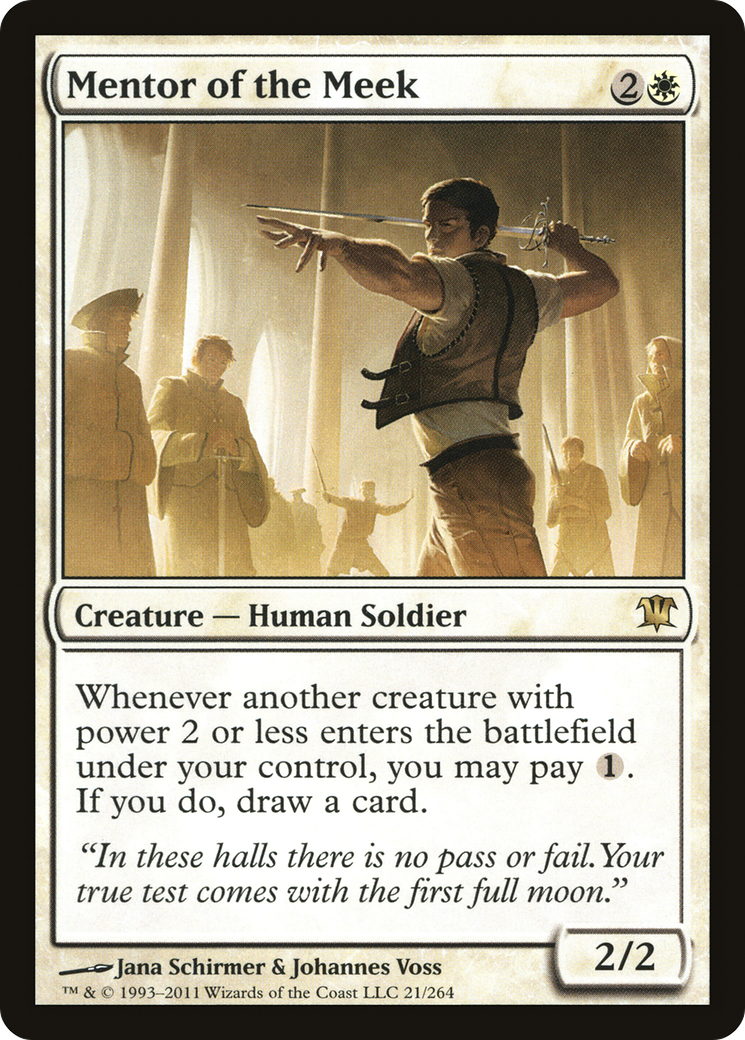 Mentor of the Meek [Innistrad]-1