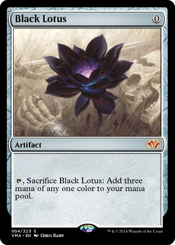 Black Lotus (VMA-004) - Vintage Masters Foil-1