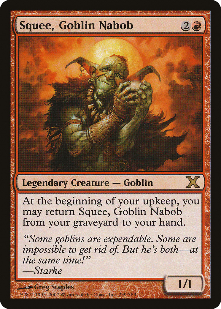 Squee, Goblin Nabob [Tenth Edition]-1
