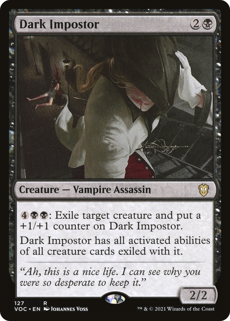 Dark Impostor [Innistrad: Crimson Vow Commander]-1