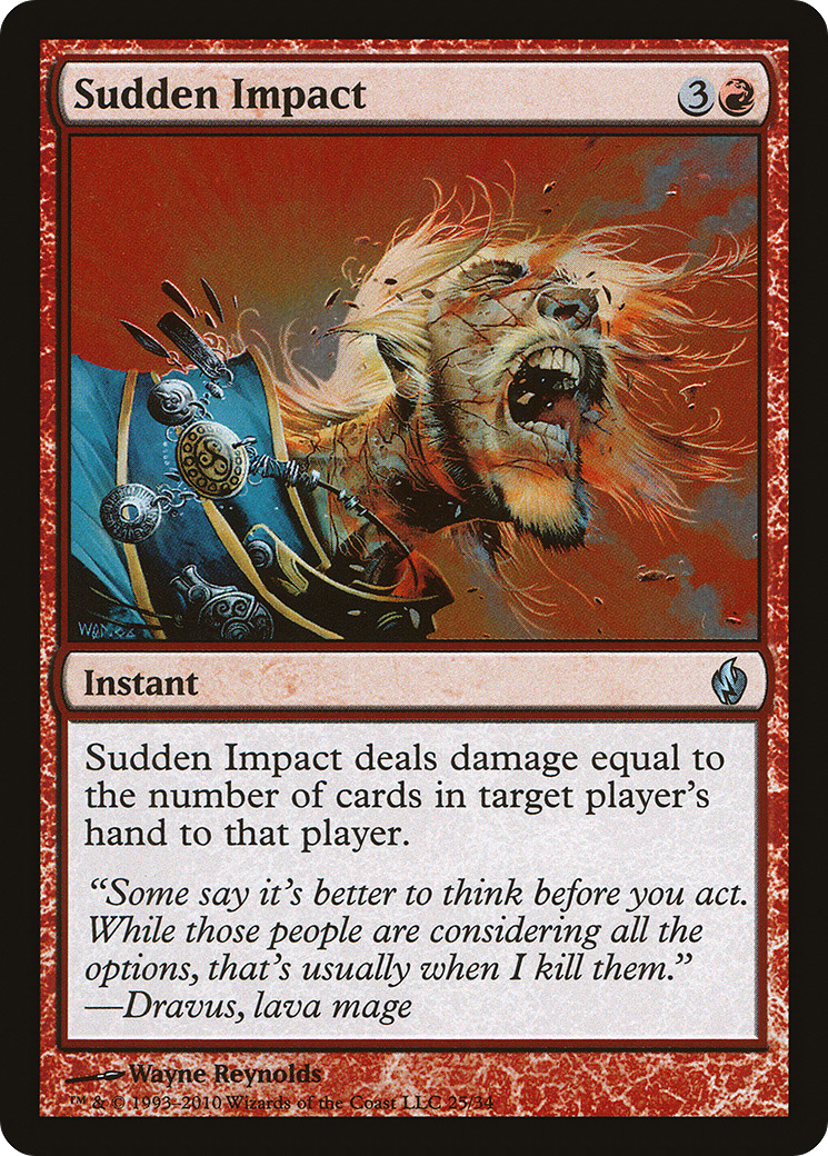 Sudden Impact [Premium Deck Series: Fire and Lightning]-1