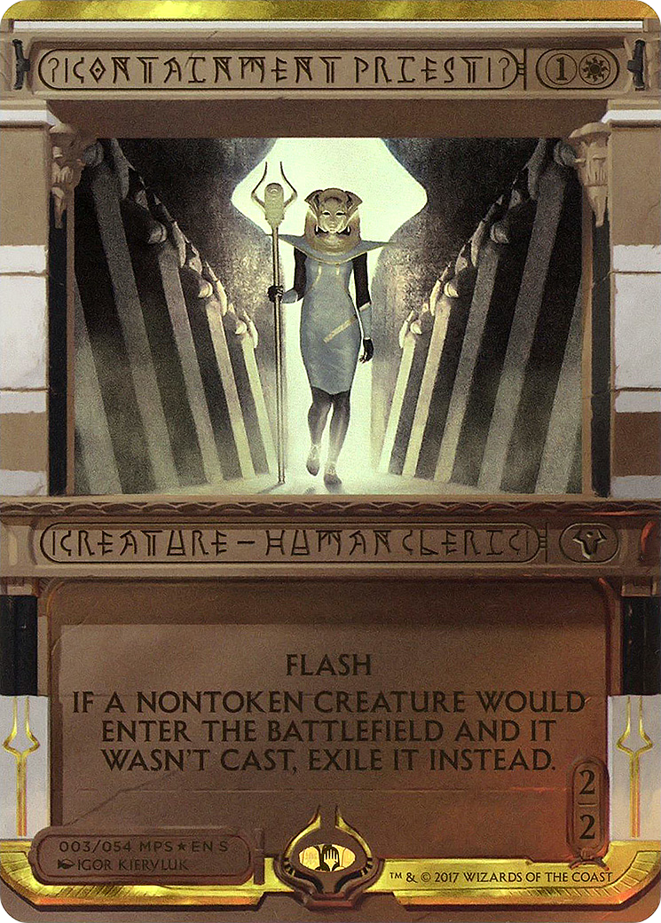 Containment Priest (Invocation) [Amonkhet Invocations]-1
