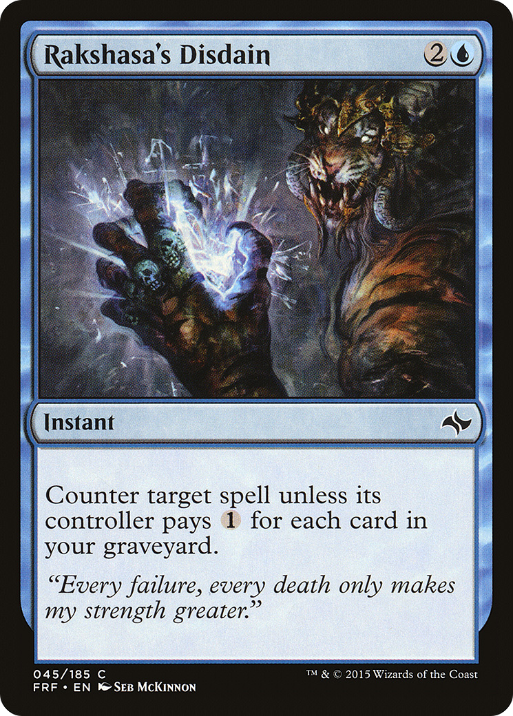 Rakshasa's Disdain [Fate Reforged]-1