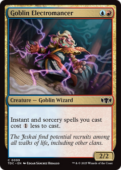 Goblin Electromancer [Tarkir: Dragonstorm Commander]-1