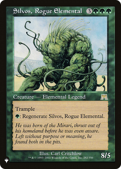 Silvos, Rogue Elemental [The List]-1