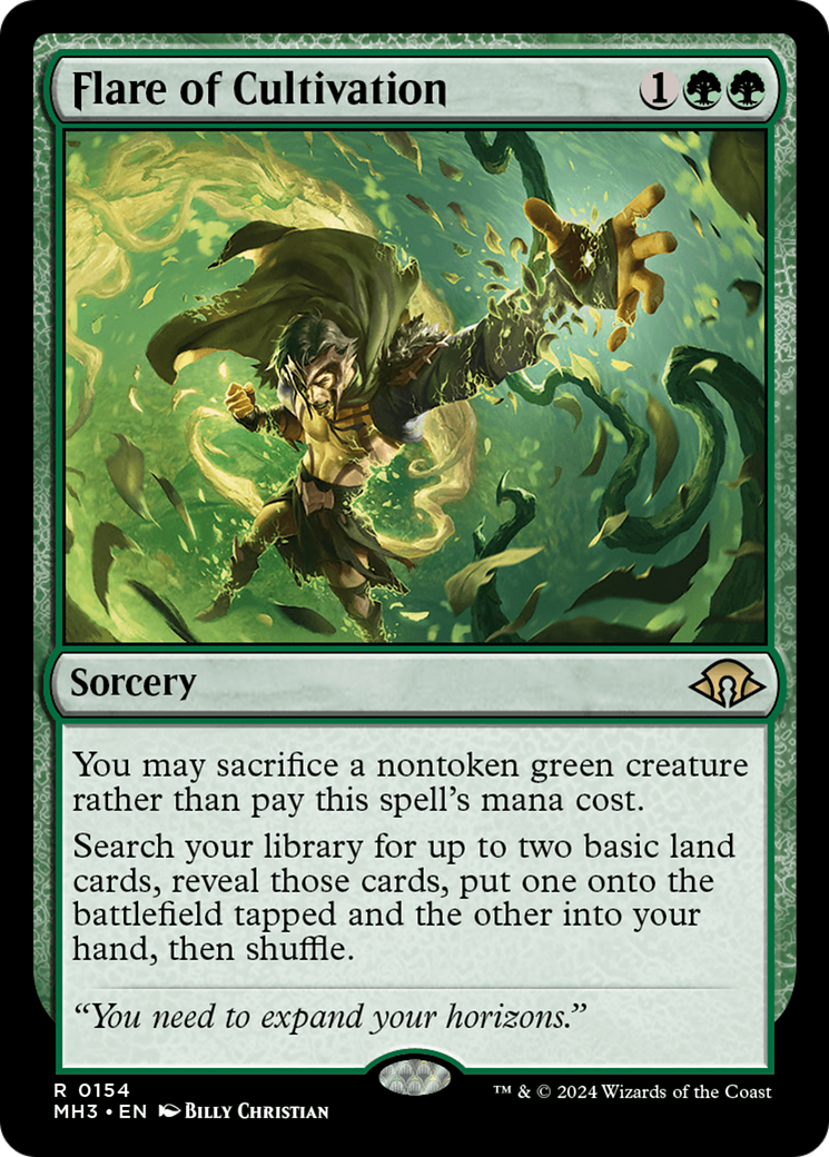 Flare of Cultivation [Modern Horizons 3]-1