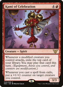 Kami of Celebration [Kamigawa: Neon Dynasty Commander]-1