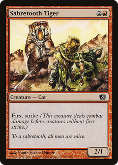 Sabretooth Tiger [Eighth Edition]-1