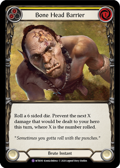 Bone Head Barrier [U-WTR010] (Welcome to Rathe Unlimited)  Unlimited Rainbow Foil-2