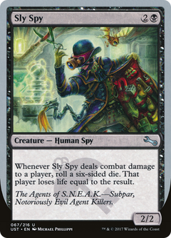 Sly Spy ("Subpar, Notoriously Evil Agent Killers") [Unstable]-1