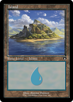 Island (440) (Retro) [Commander Masters]-1