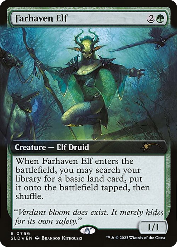 Farhaven Elf (Extended Art) [Secret Lair Drop Series]-1