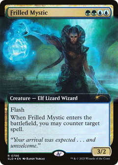 Frilled Mystic (Extended Art) [Secret Lair Drop Series]-1